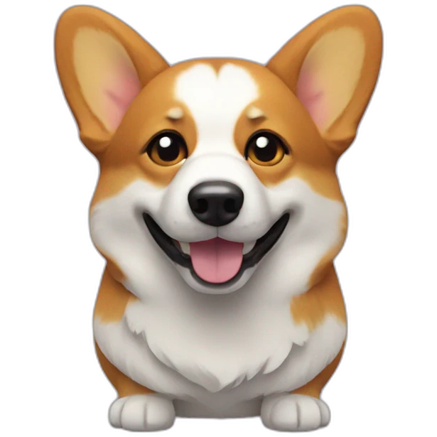 corgi pumpkin emoji