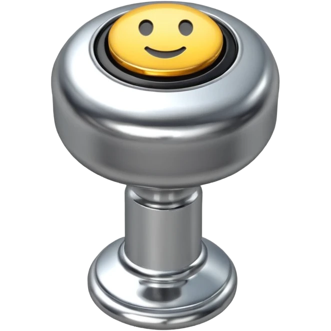 Manual car gear knob emoji emoji