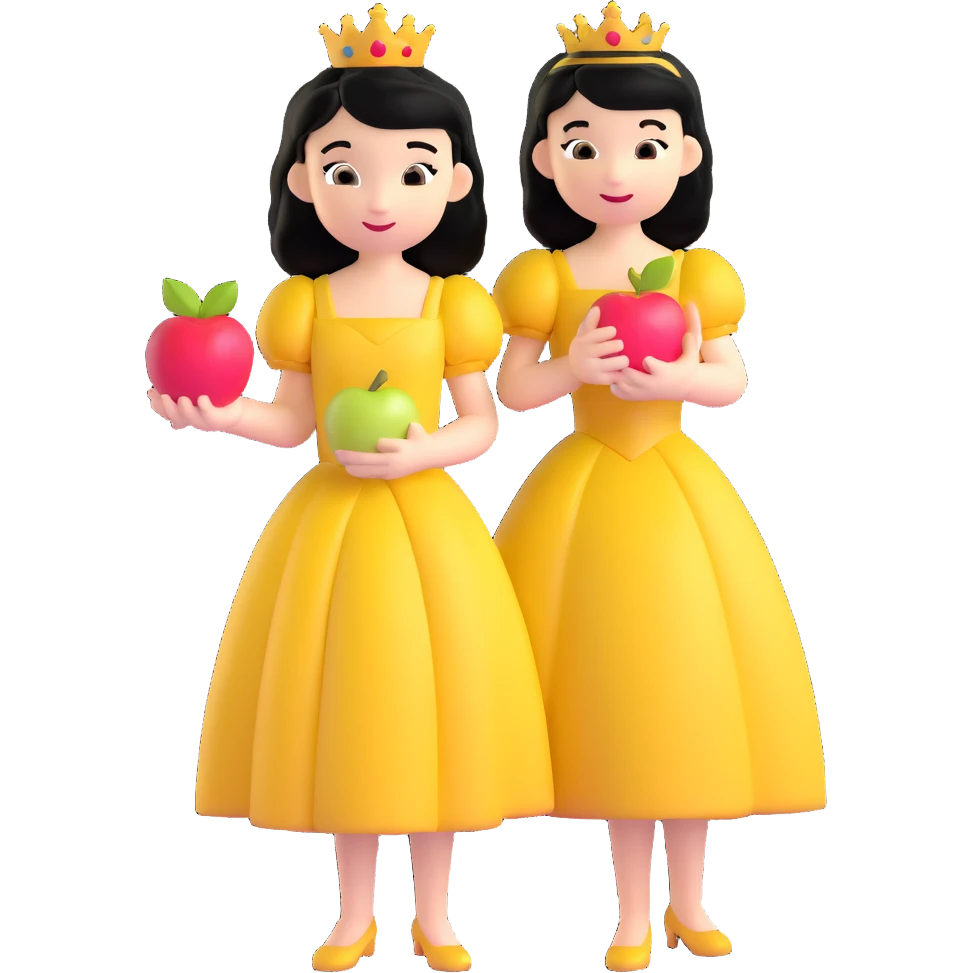 Snow White princess emoji