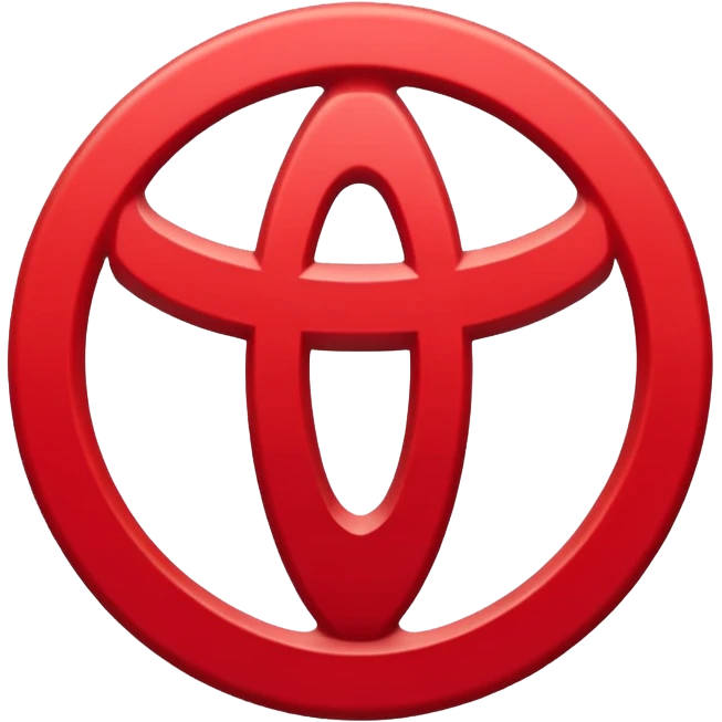 Toyota logo emoji