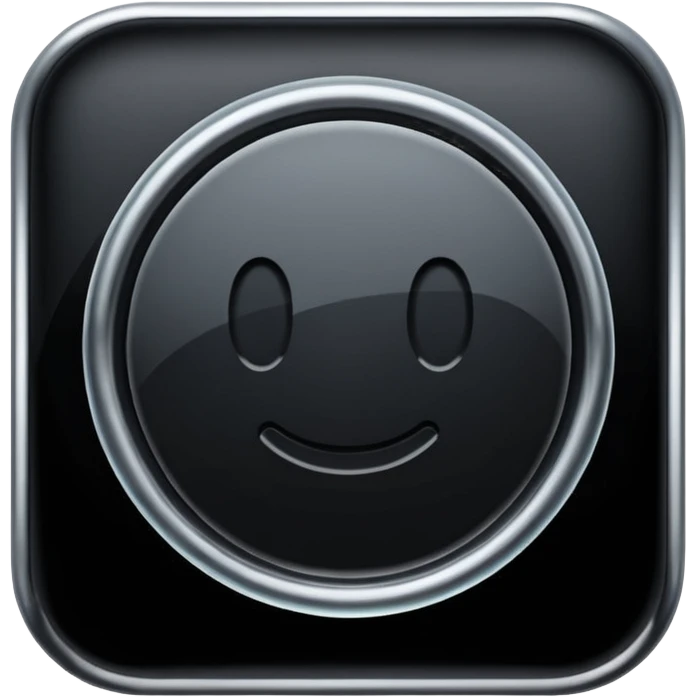 small rubber circle in a small plastic square  emoji