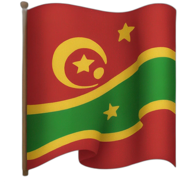 Gypsy flag emoji