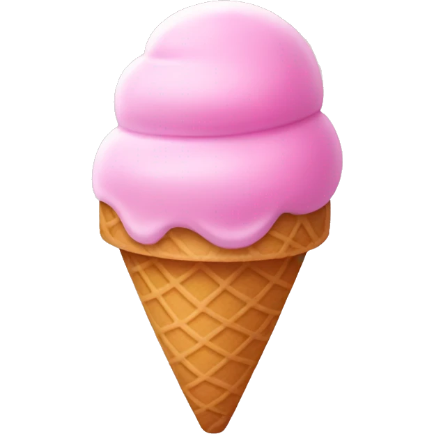 pink ice cream  emoji
