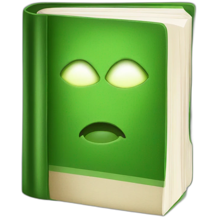 Charmed Green book emoji