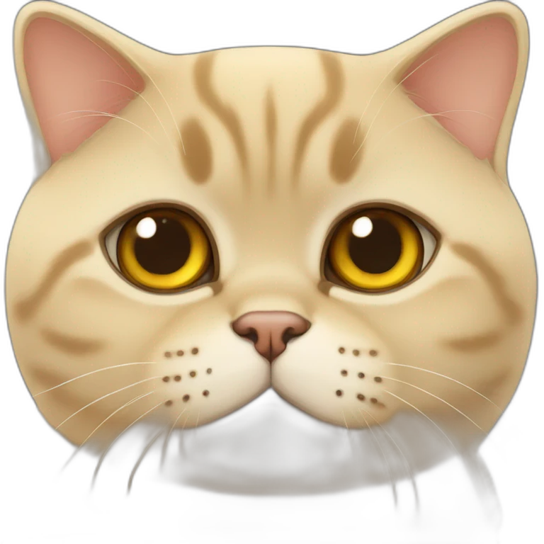 golden british shorthair emoji