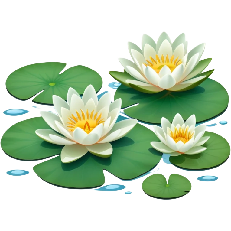 Water lilies  emoji