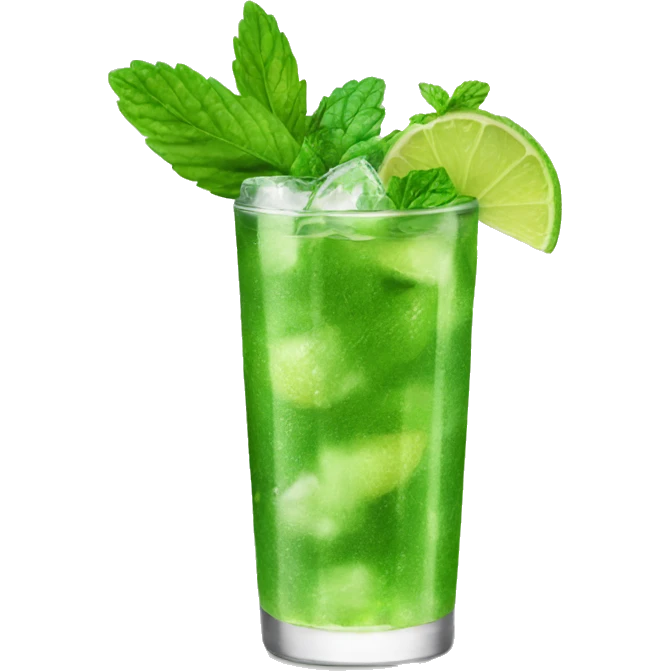 Mojito spakling emoji