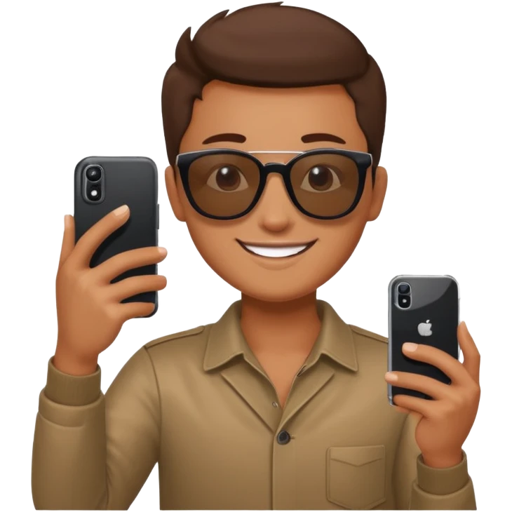 una imagen copada y original para promocionar mi instagram en una historia emoji