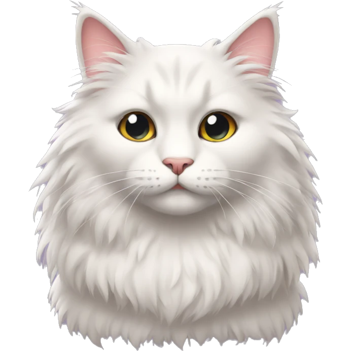 fluffy cat emoji