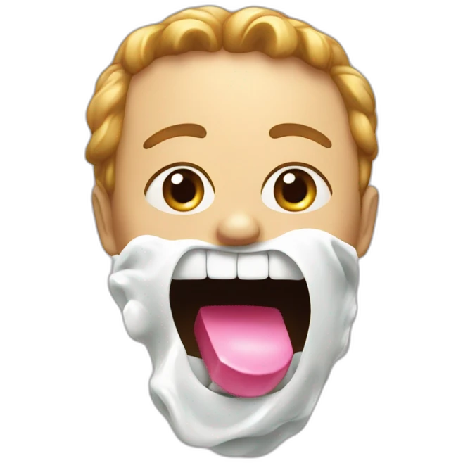 Chewing-gum emoji
