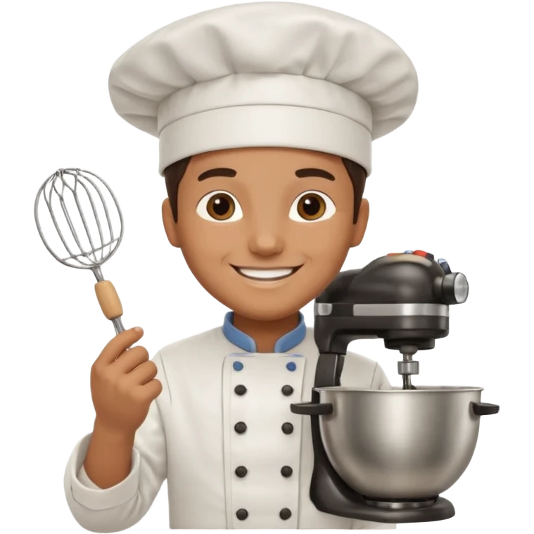 Mixer with Chef emoji