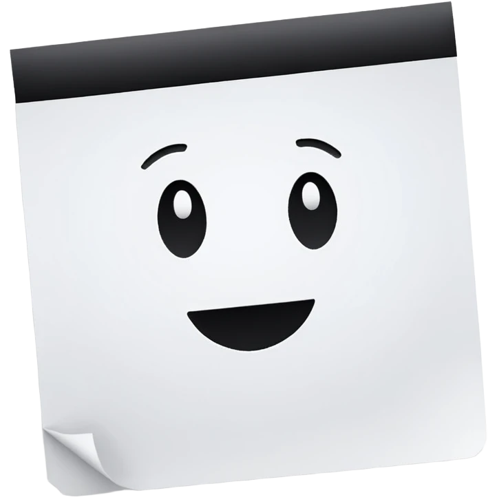 paper with test emoji
