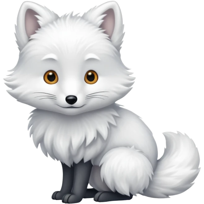 arctic fox emoji