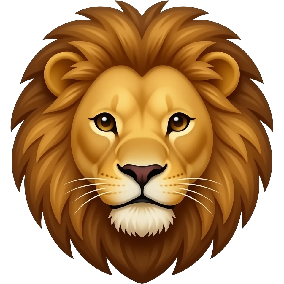 Lion face emoji