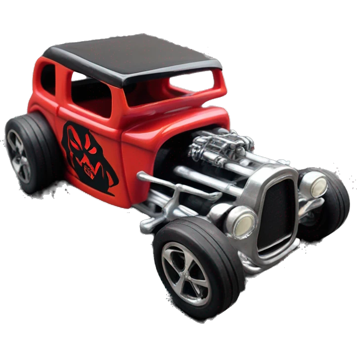 Darth Maul Hot wheels Bone Shaker street rod emoji