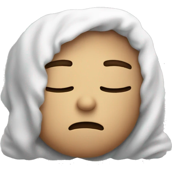 Sleepy emoji
