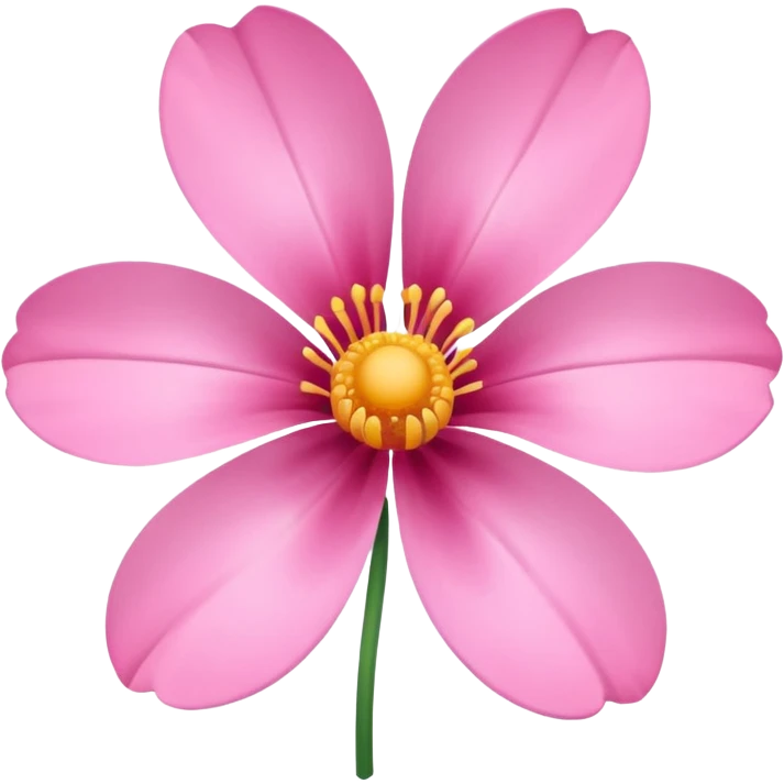 pink flower emoji