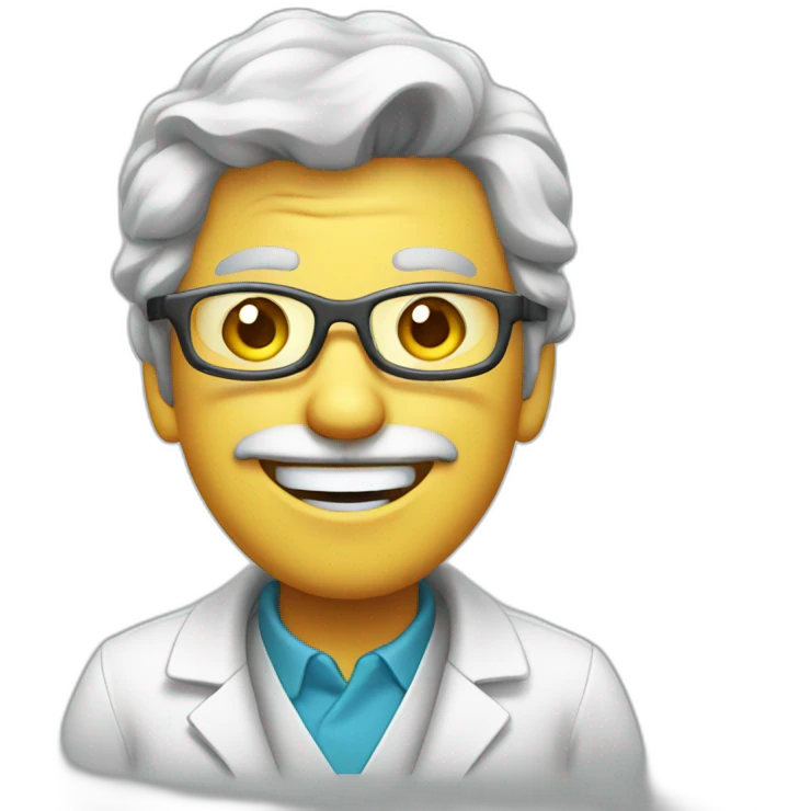 winking scientist emoji