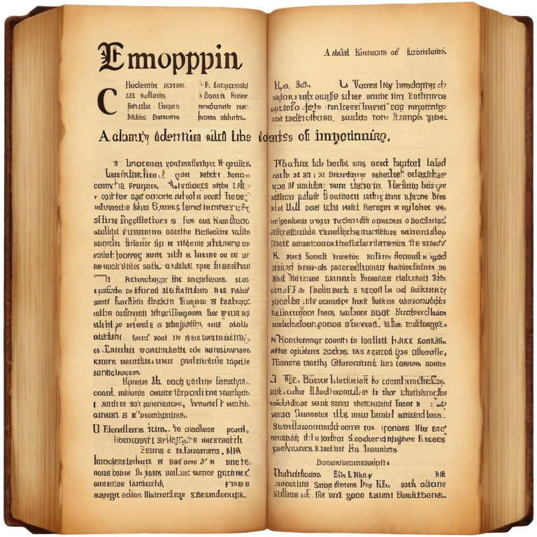 Dictionary page with definition emoji