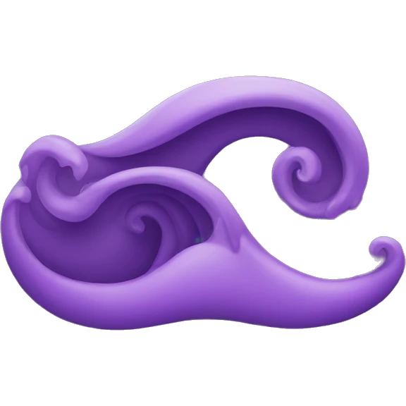 Purple Wave emoji