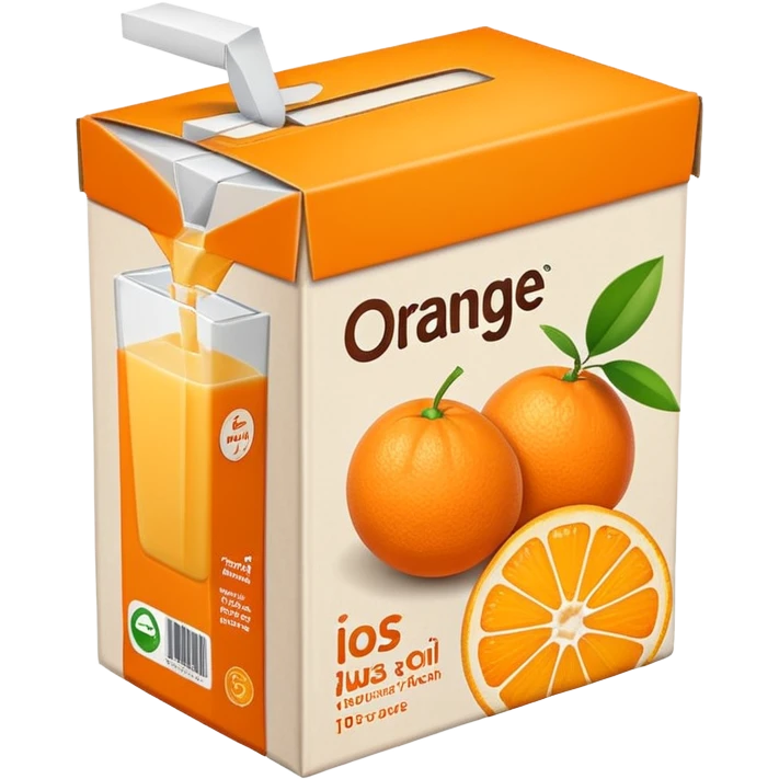orange juice box emoji