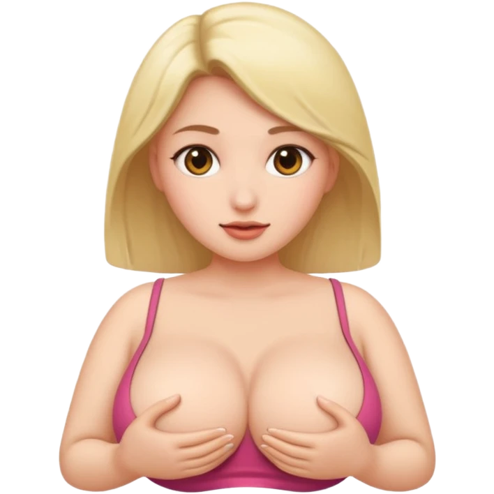 Big boobs emoji
