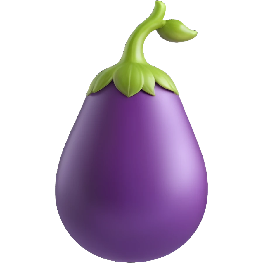 eggplant emoji