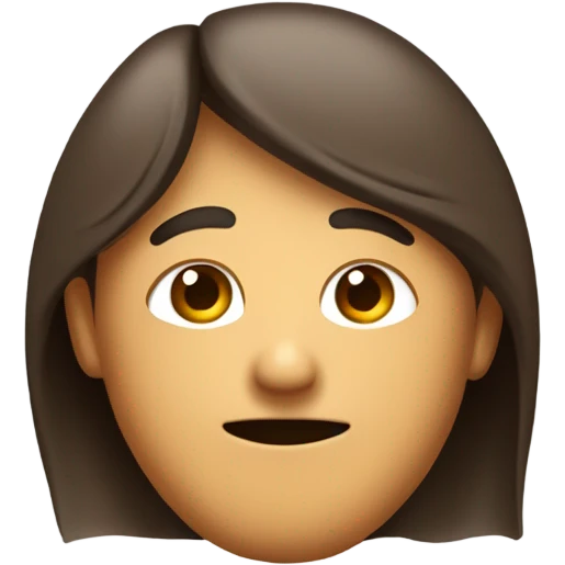 Border oreja marrón emoji