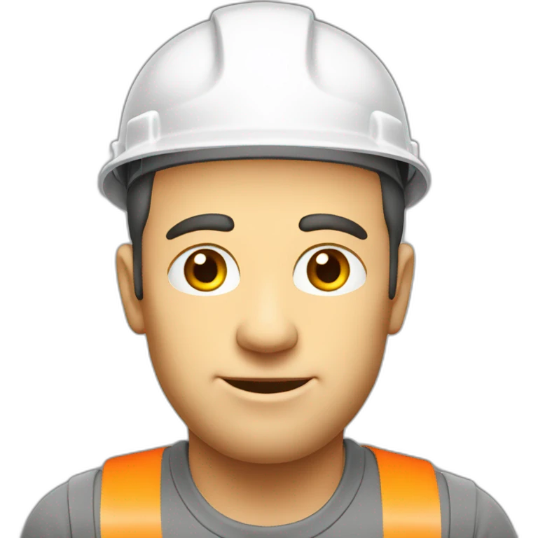 builder man white emoji