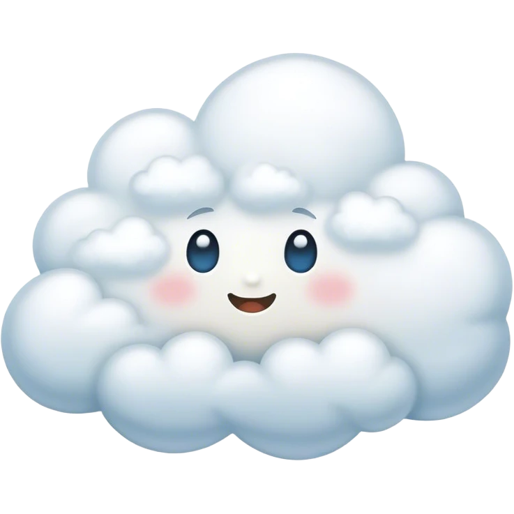 cloud in a dream emoji