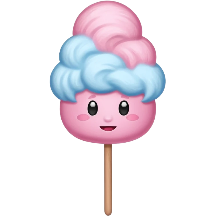 cotton candy stick emoji