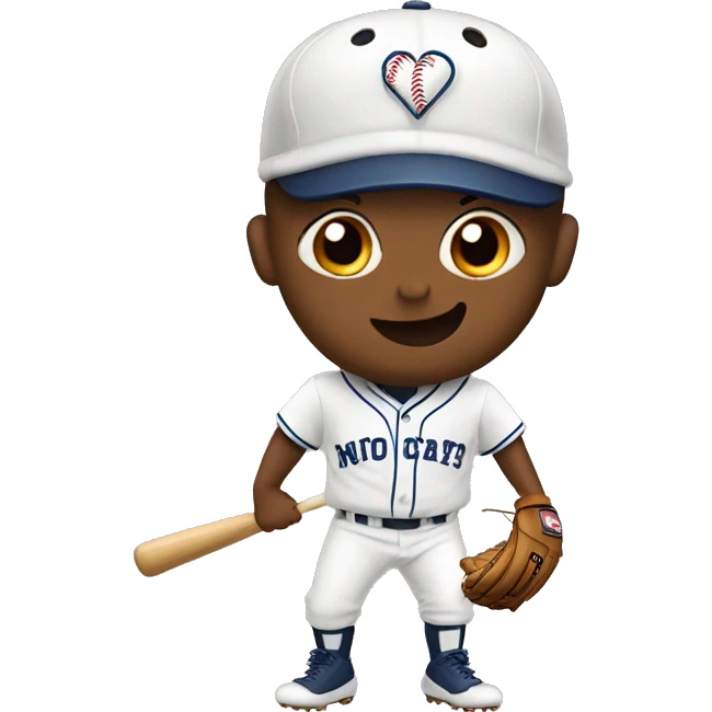 baseball heart emoji