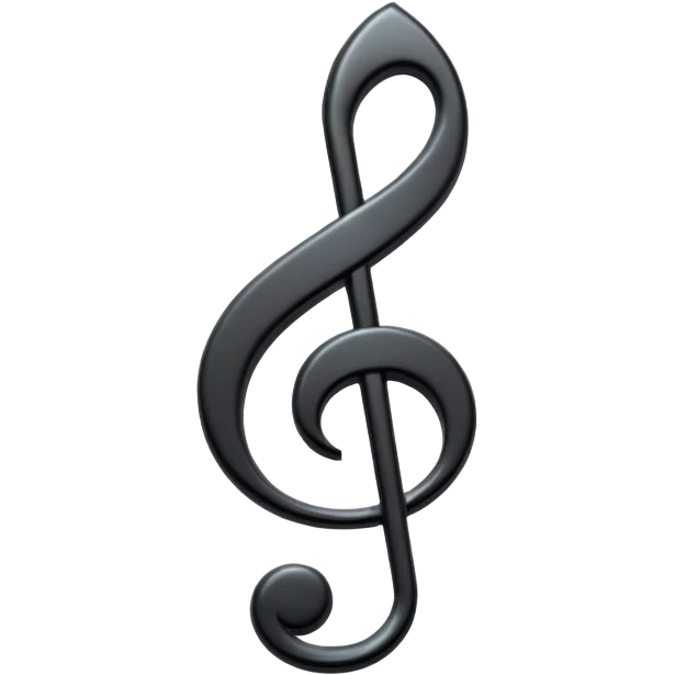 bass clef music emoji