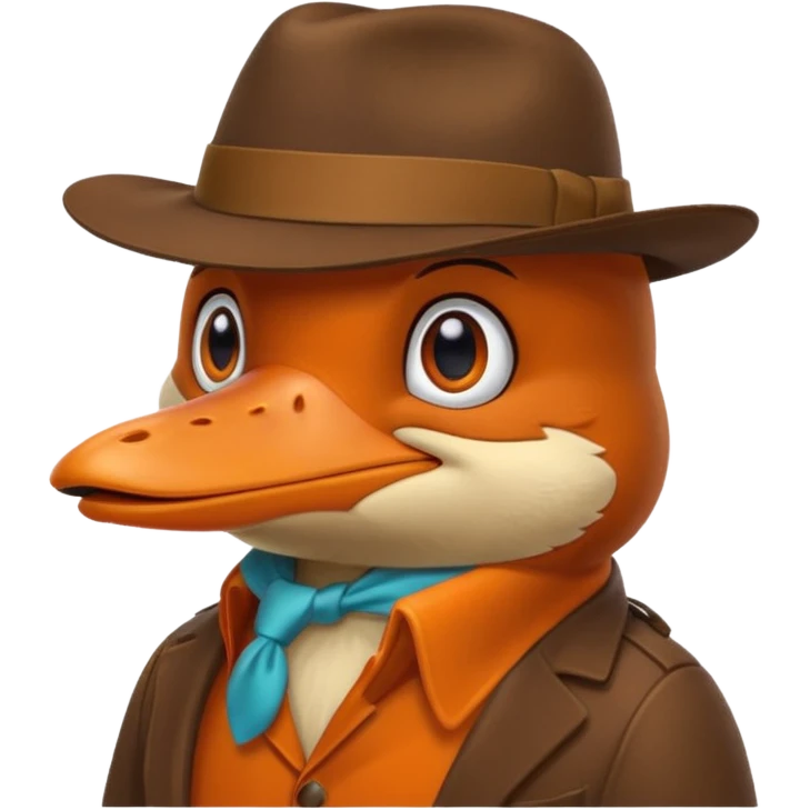 Perry the platypus emoji