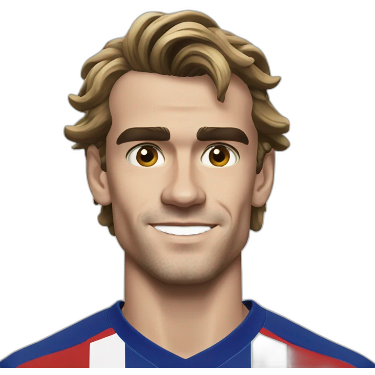 griezmann showing L emoji