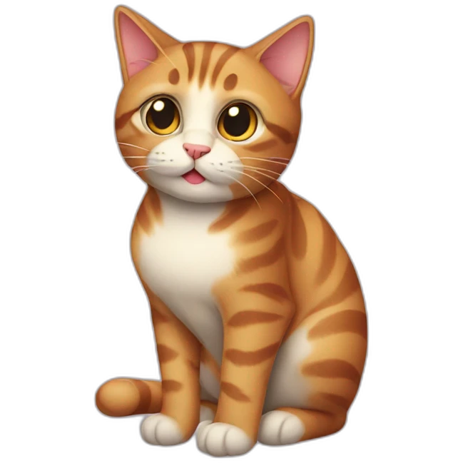 Tight cat emoji