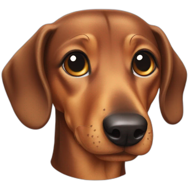 Dashund emoji