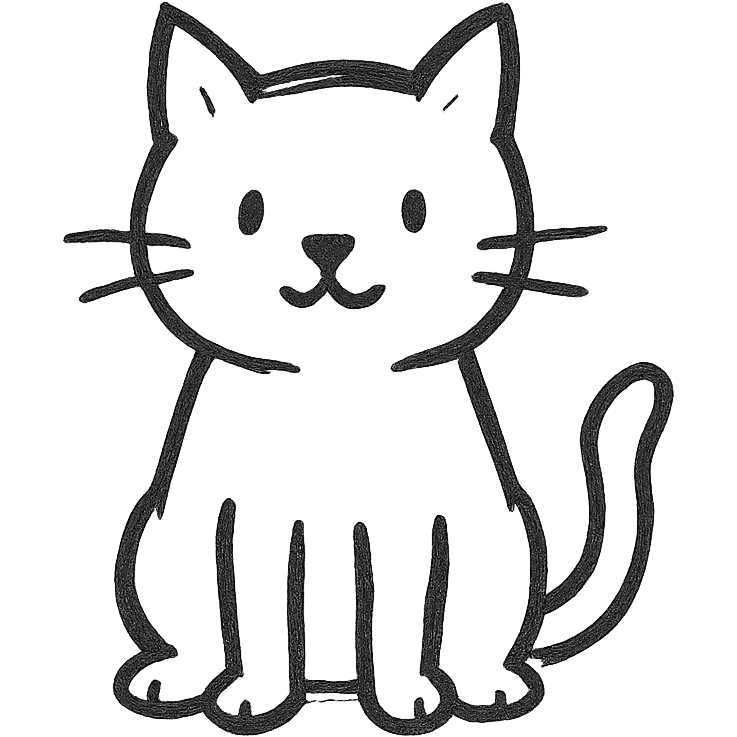 a cat emoji