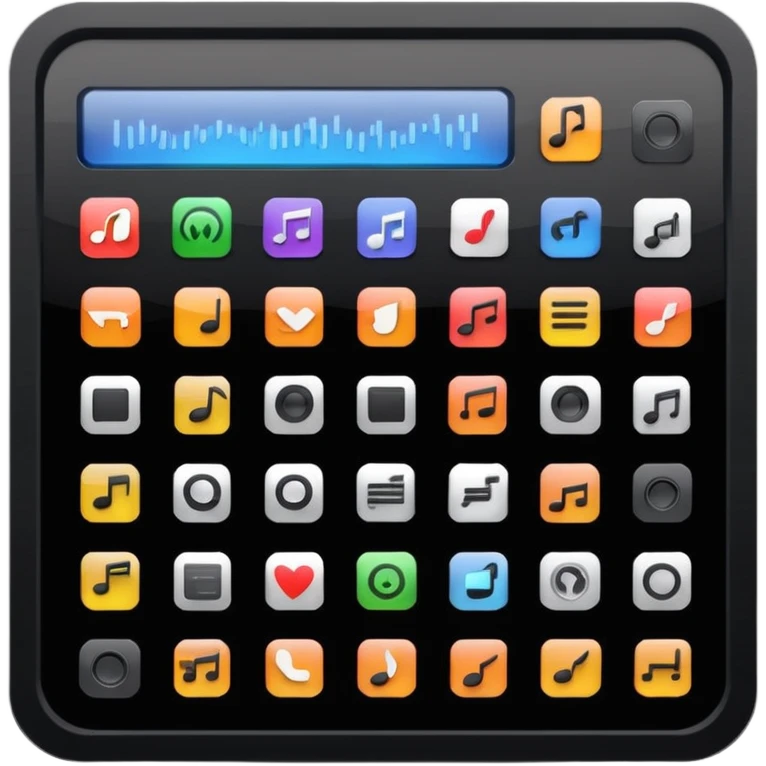 mac os music emoji