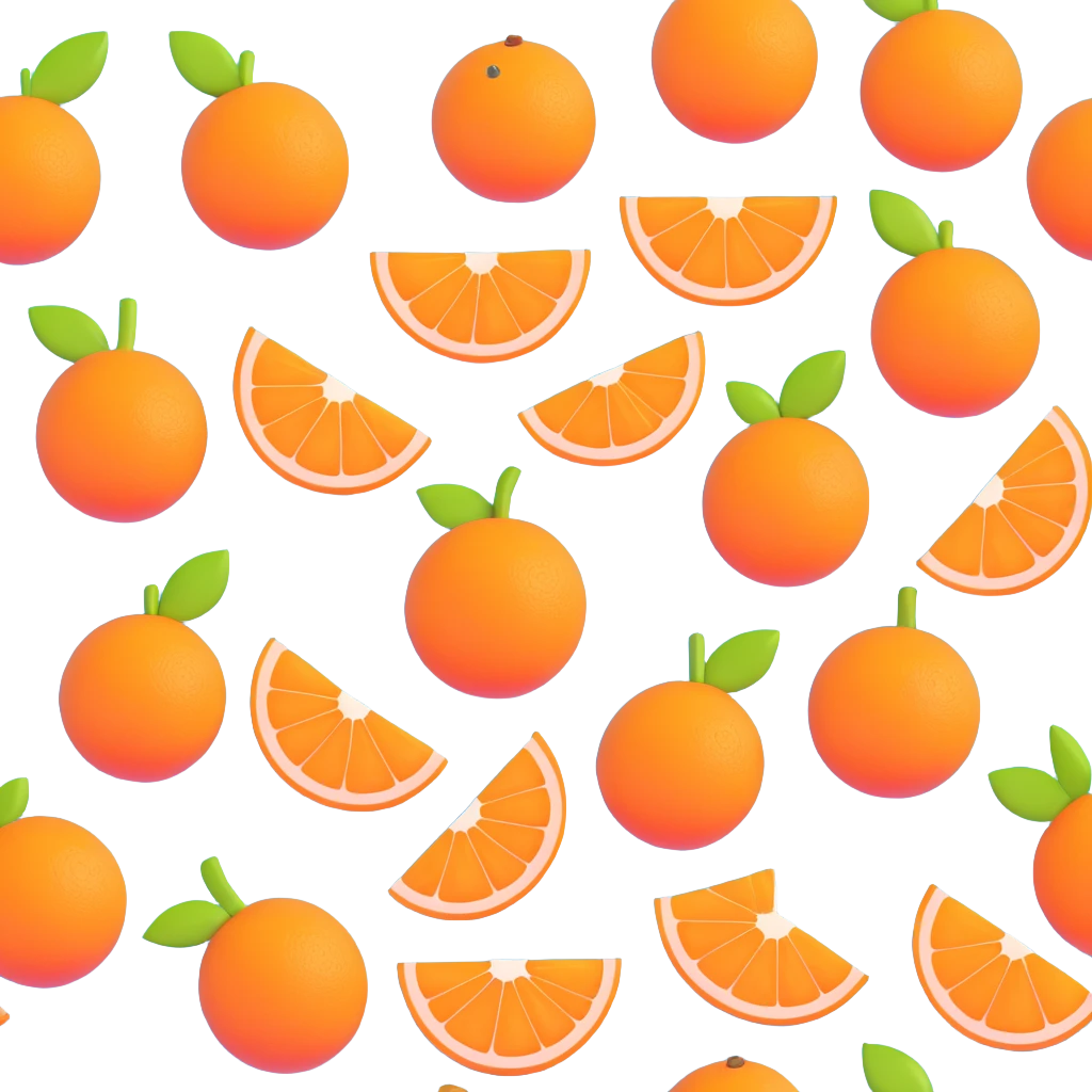 orange fruit emoji