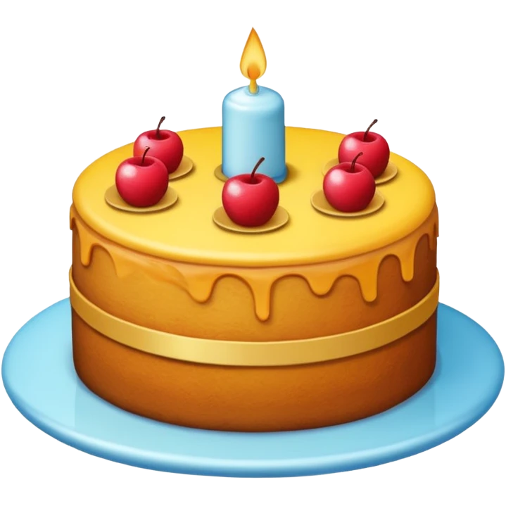 the cake from which the piece is separated emoji