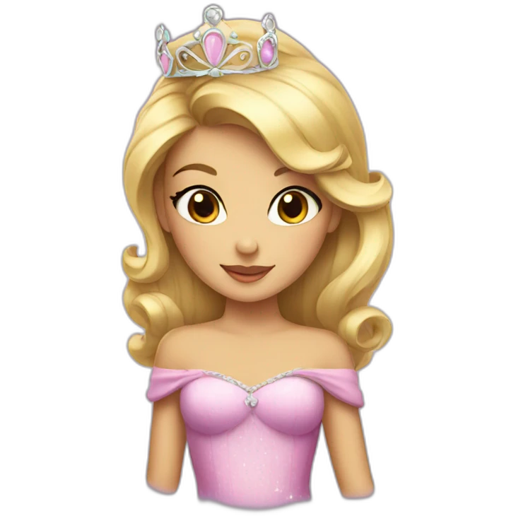 Beautiful princess emoji