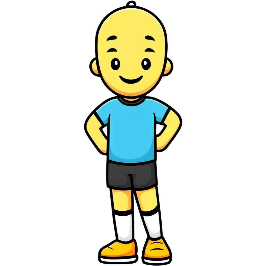 smiling leg emoji
