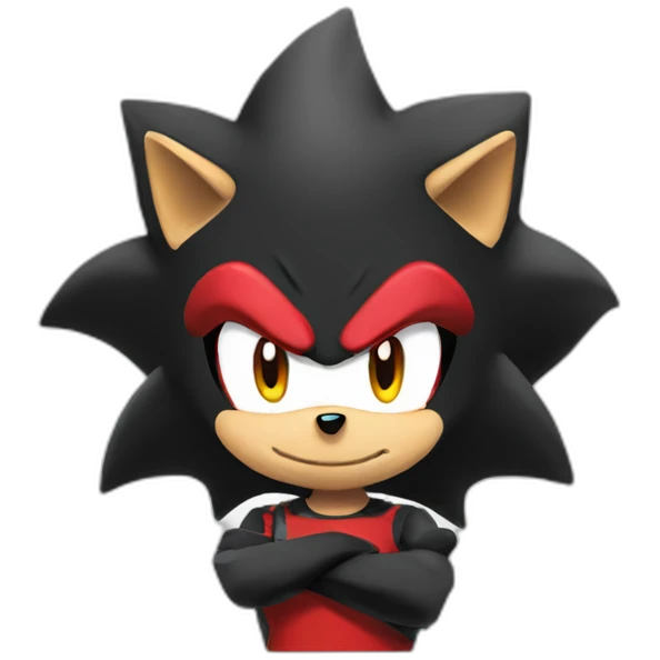 shadow the hedgehog emoji