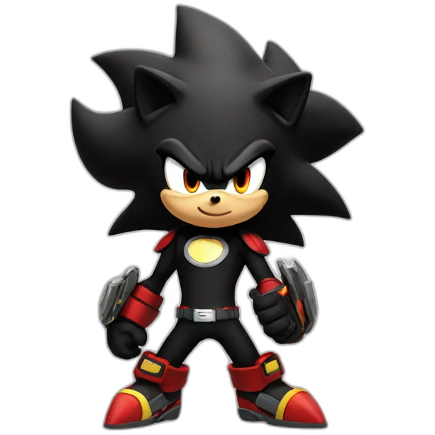 Shadow The Hedgehog emoji