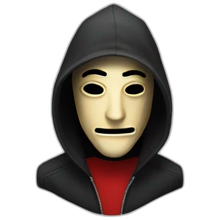 Money Heist Mask emoji
