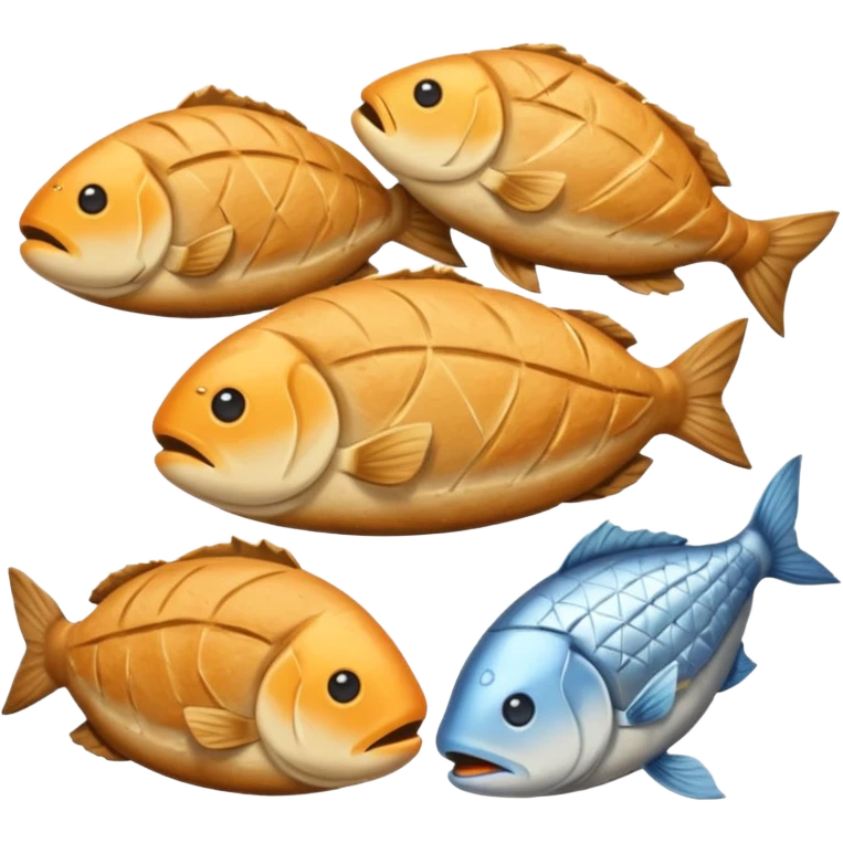 five loaves and two fish emoji