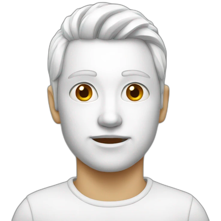 white emoji