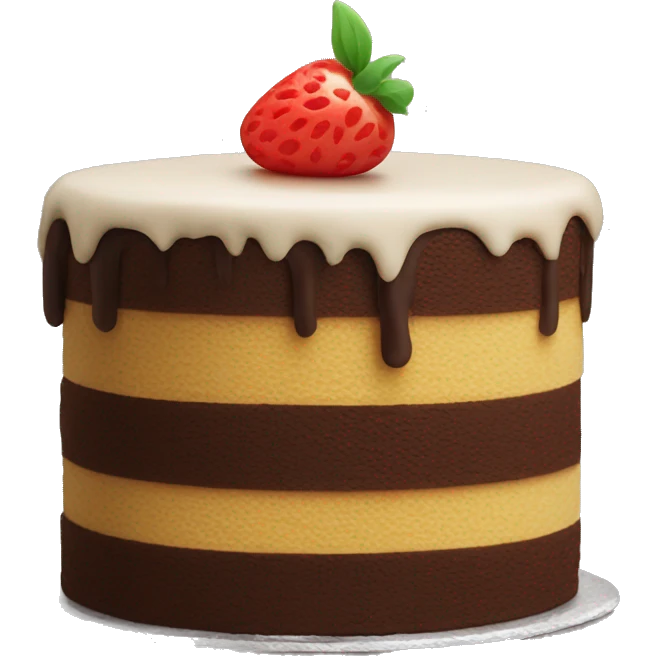 multi-layer mud cake emoji