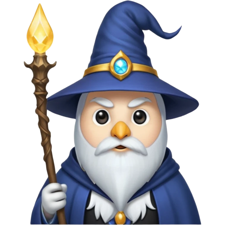 Penguin Wizard emoji